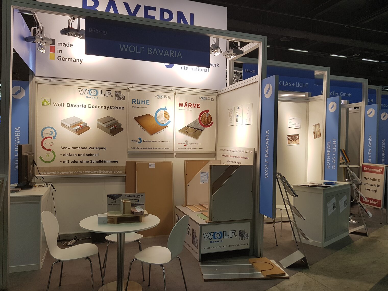 Bayerischer Gemeinschaftsstand auf der Swissbau in Basel