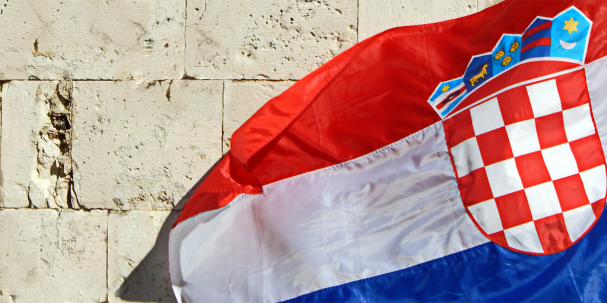 Flagge Kroatien