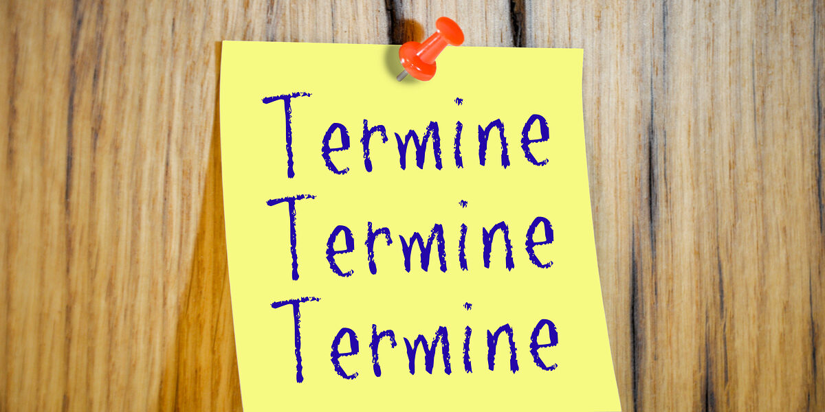 Termine, Veranstaltungen, Seminare, Online-Seminare,